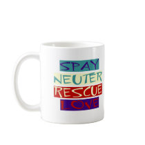Spay Neuter Rescue Love Mugs