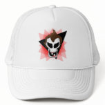 SPAZ SKULL-3 TRUCKER HATS