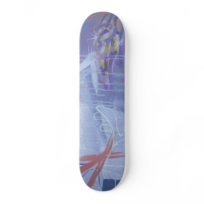 Spazecraft One "Drip Theories Part 3" Skate Deck by spazecraft