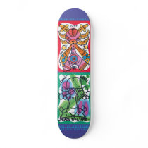 Spazecraft One "Hello1" Purple skateboards by spazecraft Spazecraft One "Hello1" Purple skateboards