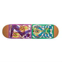 Spazecraft One "Hello1" Tangerine skateboards