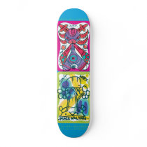 Spazecraft One "Hello 1" Lite Blue skateboards by spazecraft Spazecraft One "Hello 1" Lite Blue skateboards