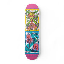 Spazecraft One "Hello 1" Pinky skateboards by spazecraft Spazecraft One "Hello 1" Pinky skateboards