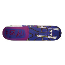 Spazecraft One "Voodoo" Chalk skateboards
