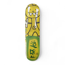 Spazecraft One "Voodoo" Lemon Lime skateboards by spazecraft Spazecraft One "Voodoo" Lemon Lime skateboards