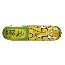 Spazecraft One "Voodoo" Lemon Lime skateboards