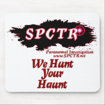 SPCTR mouse pad - red tint mousepads by ShortnStout SPCTR mouse pad - red tint mousepads