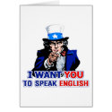 Speak English cards by JustRightWing Speak English cards