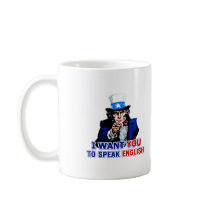 Speak English mugs by JustRightWing Speak English mugs