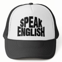 Speak English (stylized) Hat / Cap