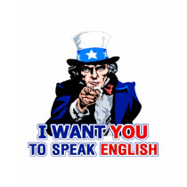 Speak English t-shirts by JustRightWing Speak English t-shirts