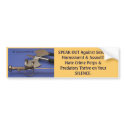 SPEAK OUT Against Sexual Harassment bumper stickers