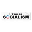Speak Out Against Socialism bumper stickers