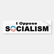 Speak Out Against Socialism Bumper Stickers