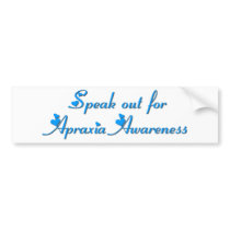Speak Out! Bumper Sticker