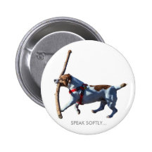 SPEAK SOFTLY PIN