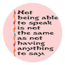 Speak Stickers