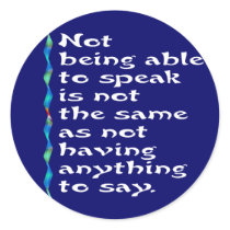 Speak Stickers