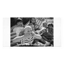 Speak the truth in love Photo Card