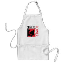 Speak to Power Apron aprons