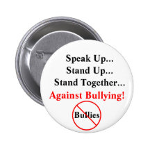 Speak Up Against Bullying Button