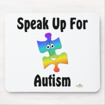 Speak Up For Autism mousepads by awareness Speak Up For Autism mousepads