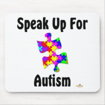 Speak Up For Autism mousepads by awareness Speak Up For Autism mousepads
