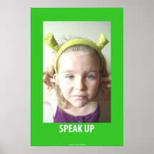 Speak Up Poster