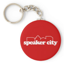 Speaker City old school Key Chain
