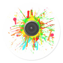 Speaker Cone Sticker