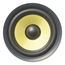 Speaker Cone stickers by primeloops Speaker Cone stickers