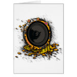 Speaker Graffiti - DJ Music Loud Party Clubbing cards