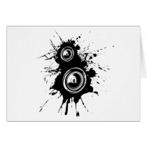 Speaker Splatter cards