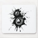 Speaker Splatter mousepads