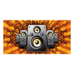 speaker vector photo cards