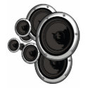 Speaker Wall - DJ Disc Jockey Music Speaker Noise t-shirts