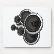 Speaker Wall mousepads by HOTDJGEAR Speaker Wall mousepads
