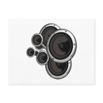 Speaker Wall postcards