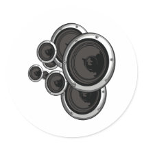 Speaker Wall stickers