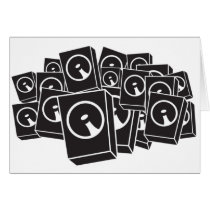 Speakers - Music DJ DJing Disc Jockey cards