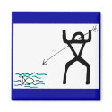 Spear fisher magnet by marcya7 Spear fisher magnet