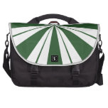 Spearmint Stripe Candy Laptop Computer Bag