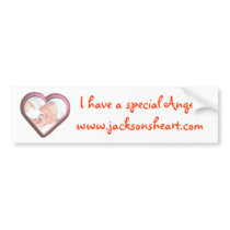 Special Angel bumper stickers