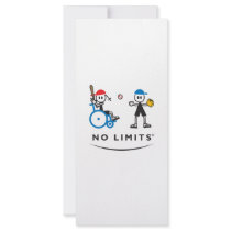 Special Batting Girl Customized Rack Card
