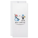 Special Batting Girl Customized Rack Card