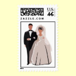 SPECIAL Bride Groom Wedding Postage Stamp stamps