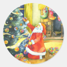 Special Christmas Goody Bag Favor Stickers
