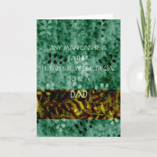 Special Dad Card - Let your Dad know how special he is!