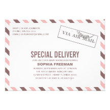 SPECIAL DELIVERY | BABY SHOWER INVITATION