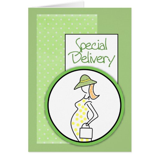 Special Delivery Baby Shower Invitation Greeting Cards